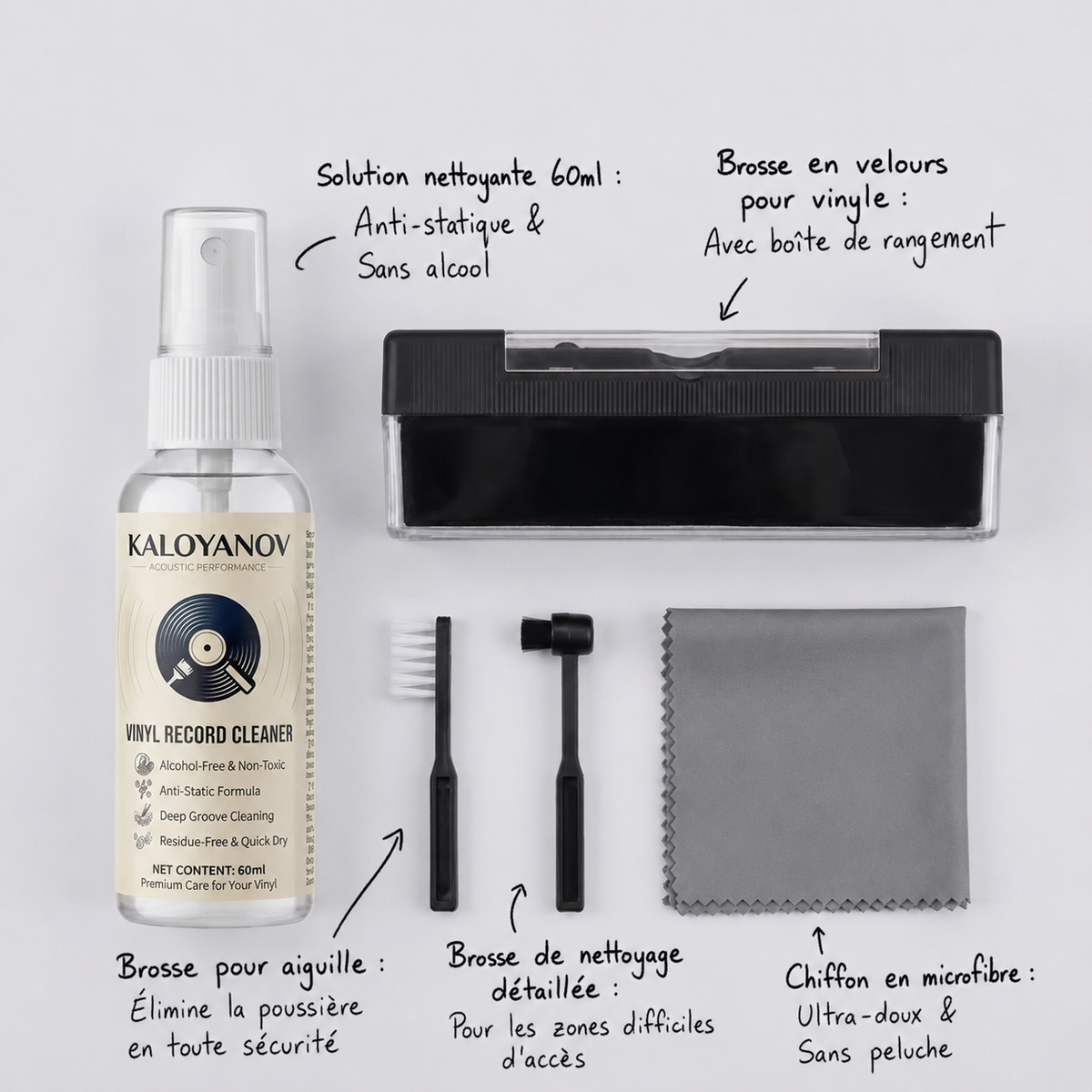Kit nettoyage vinyle