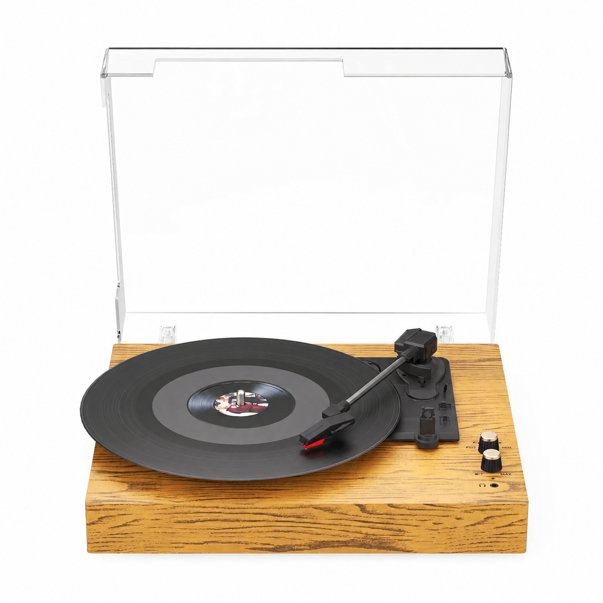 Platine vinyle 3 vitesses USB avec prise casque