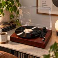 Platine vinyle 3 vitesses USB avec prise casque