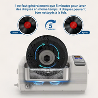 Nettoyeur ultrasonique professionnel disque vinyle
